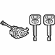 Toyota 69051-04020 Lock Cylinder, Passenger Side