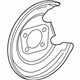 Toyota 47803-52030 Backing Plate, Rear Passenger Side