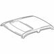 Toyota 63111-04070 Roof Panel