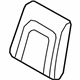 Toyota 71077-60B90-B2 Seat Back Cover, Gray, Passenger Side