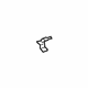 Toyota 72714-02010 Cushion Shield Clamp, Driver Side