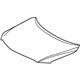 Toyota 53301-12A80 Hood, Front