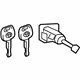 Toyota 69052-06111 Lock Cylinder, Driver Side