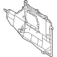 Toyota 58816-0E170-C0 Lower Trim Panel, Driver Side