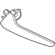 Toyota 55402-0E080-B0 Lower Pad, Gray
