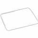 Toyota 62710-60770 Quarter Glass, Gray, Passenger Side