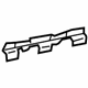 Toyota 61655-60040 Bracket, Deck Side Trim, Upper Passenger Side