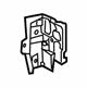 Toyota 61743-60160 Reinforcement, Back Door Opening Side, Passenger Side