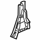 Toyota 61711-60070 Lower Reinforcement, Outer Passenger Side