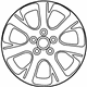 Toyota 42611-2A080 Wheel, Alloy