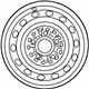 Toyota 42611-06060 Spare Wheel
