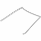 Toyota 75531-06160 Windshield Molding, Upper
