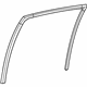 Toyota 68142-02341 Run Channel, Passenger Side