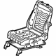 Toyota 71120-AE080 Seat Back Frame, Driver Side