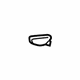 Toyota 72526-AA030-B2 Recline Handle, Driver Side