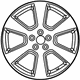Toyota 42611-AB031 Wheel, Alloy