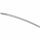 Toyota 75552-08010 Drip Molding, Driver Side