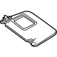 Toyota 74310-62011-A0 Sunvisor, Passenger Side
