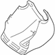 Toyota 45287-06280-C0 Lower Column Cover