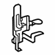 Toyota 88688-74050 Compressor Assembly Mount Bracket