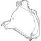 Toyota 64730-0A040-C0 Lower Quarter Trim, Passenger Side