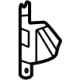 Toyota 67293-0E060 Rear Pillar Cushion, Passenger Side