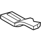 Toyota 87216-0A010 Floor Duct, Rear Passenger Side