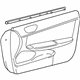 Toyota 67610-AA422-B0 Door Trim Panel, Passenger Side