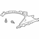 Toyota 62571-21021-B0 Upper Quarter Trim, Inner Lower Passenger Side