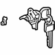Toyota 69055-52260 Cylinder & Keys, Rear
