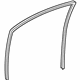 Toyota 68141-52200 Run Channel, Passenger Side