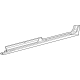 Toyota 75851-08902 Rocker Molding, Passenger Side