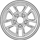 Toyota 4261A-60160 Wheel, Alloy, Chrome