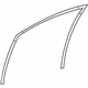 Toyota 68141-02371 Run Channel, Passenger Side