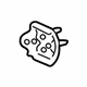 Toyota 58305-17011 Stud Plate, Rear