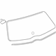 Toyota 68105-0D390 Lift Gate Glass, Rear