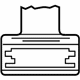 Toyota 74599-0C010 Air Bag Label, Driver Side