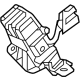 Toyota 73480-47120-C0 Buckle, Black, Rear Driver Side