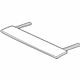 Toyota 63201-21151 Sunroof Glass, Front