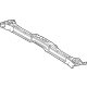 Toyota 57053-42030 Reinforcement Sub-Assembly, Front Floor Cross Member