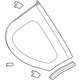 Toyota 62710-74020 Quarter Glass, Passenger Side