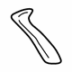 Toyota 74646-42020 Pull Handle, Driver Side
