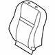 Toyota 71074-12M50-B2 Seat Back Cover, Gray, Driver Side