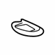 Toyota 81266-0C010 Map Lamp Lens, Driver Side