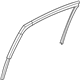 Toyota 68142-WB002 Run Weatherstrip, Passenger Side