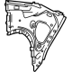 Toyota 61735-33120 Rear Extension, Inner Passenger Side