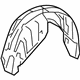 Toyota 65637-07010 Wheelhouse Liner, Passenger Side