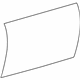 Toyota 67111-04060 Outer Panel, Passenger Side