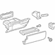 Toyota 55320-60012-C0 Glove Box Assembly, Black, Front