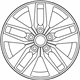 Toyota 42611-07141 Wheel, Alloy